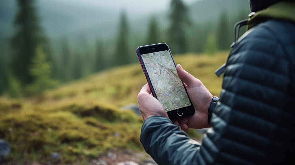 gps в гората