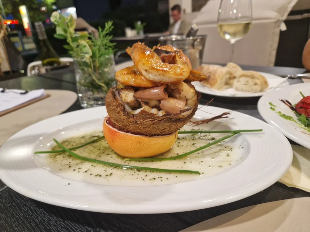 gota del mar menu