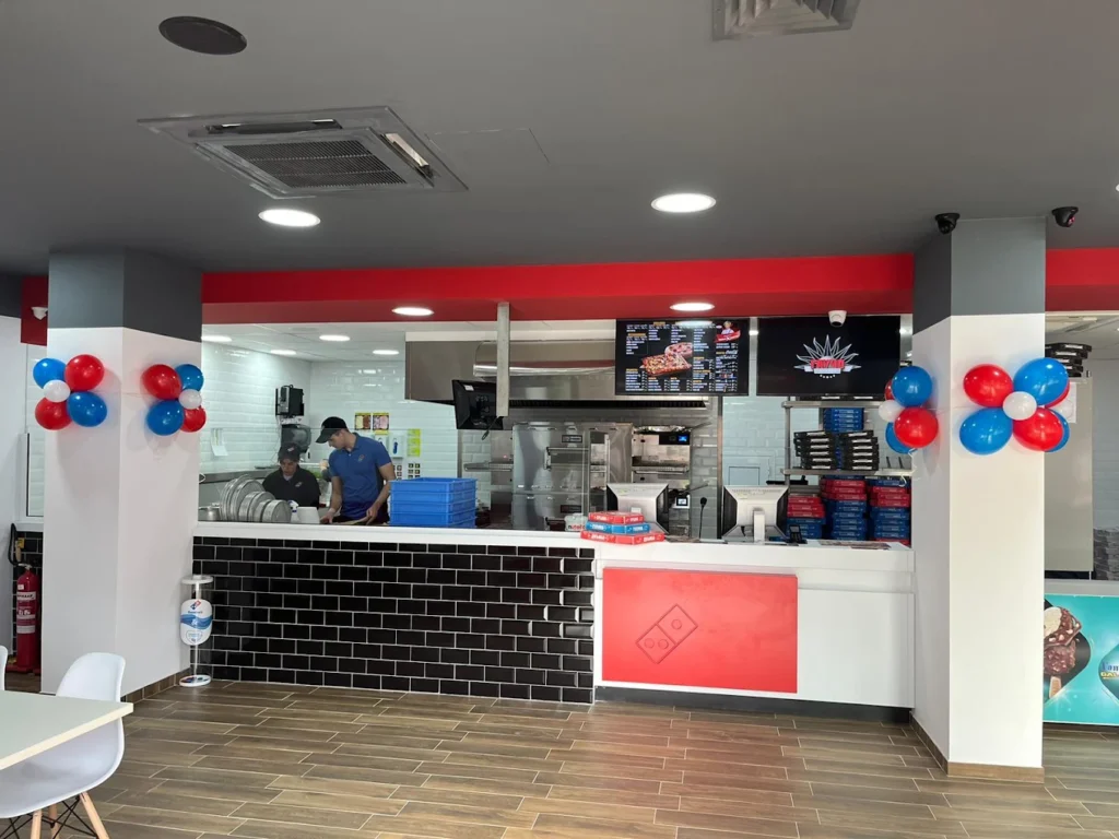 dominos center