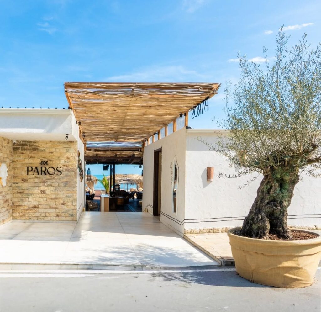 paros beach rastaurant